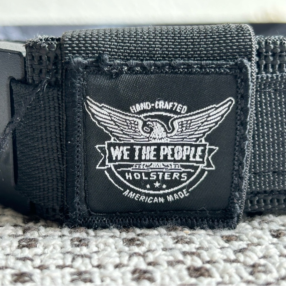 We The People Black Holster Belt